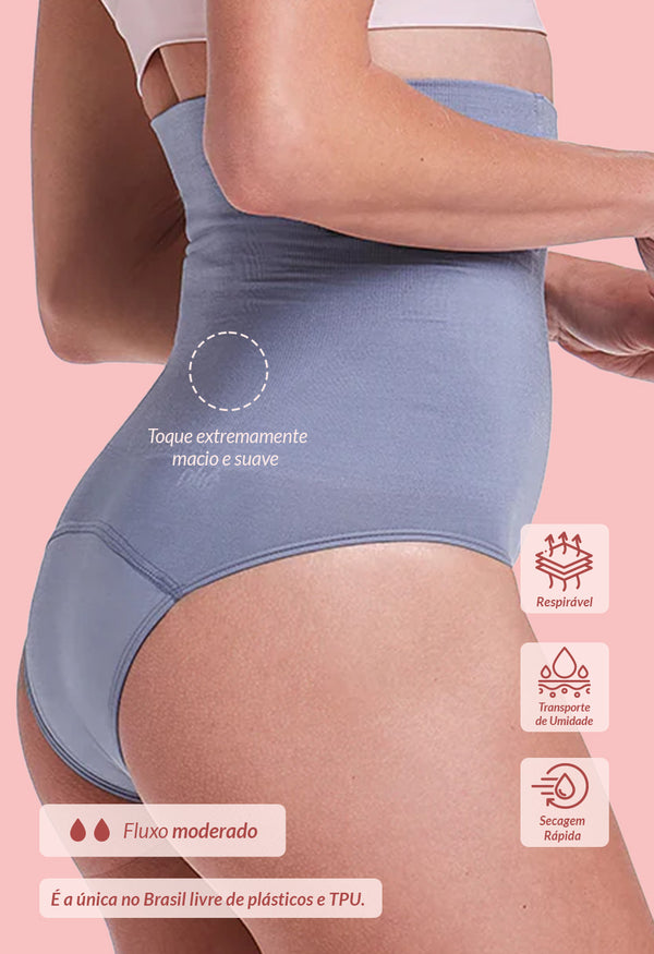 Calcinha Absorvente Hot Pants M.E.S Hortênsia