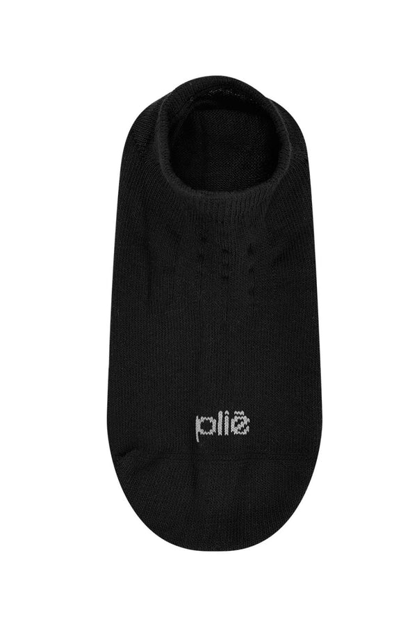 Kit 3 Pares Meia Invisível Preto