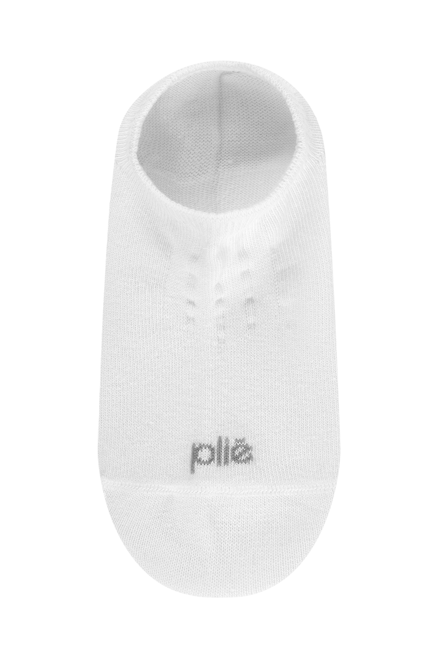 Kit 3 Pares Meia Invisível Branco