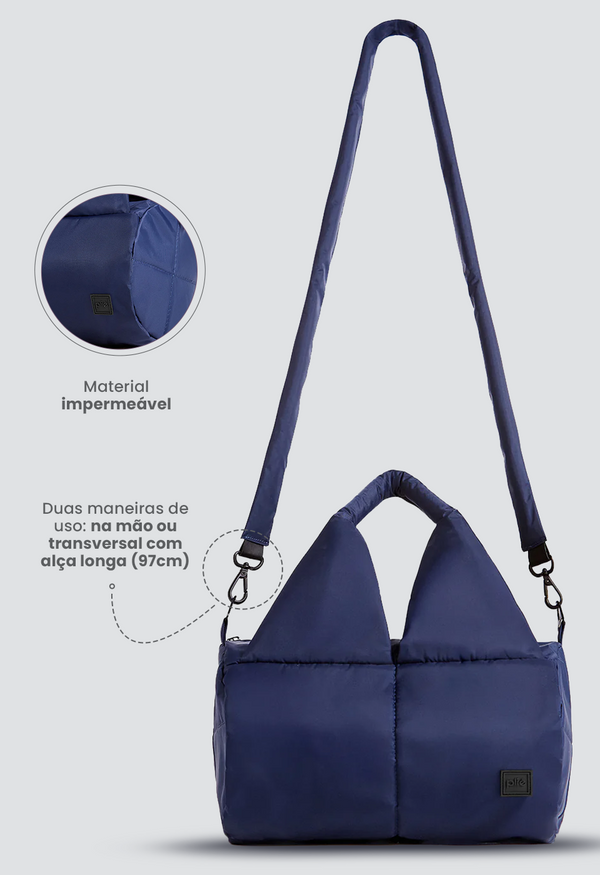 Bolsa Puffer Marinho