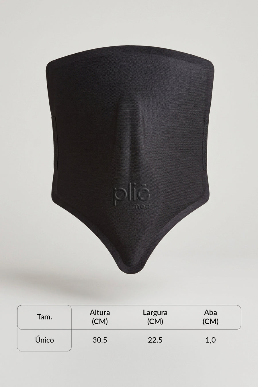 Placa Pós-Cirurgica Dorsal Preto