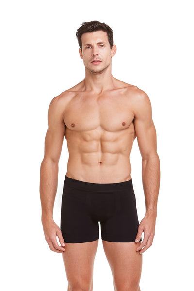 Cueca Boxer Microfibra Sem Costura Fusion Preto