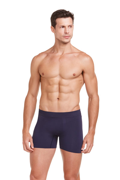 Cueca Boxer Microfibra Sem Costura Fusion Marinho