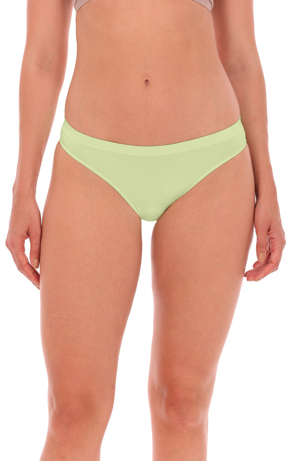 Calcinha Básica Biquíni Com Fundo De Algodão Limão
