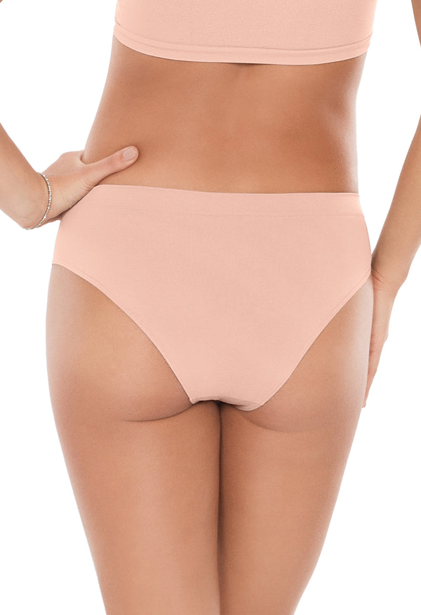 Calcinha Básica Cintura Média Com Fundo De Algodão Balm