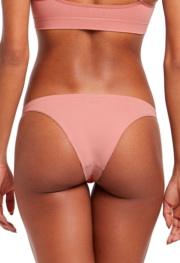Calcinha Básica Tanga Com Fundo De Algodão Bronzer
