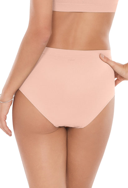 Calcinha Básica Cintura Alta Com Fundo De Algodão Balm