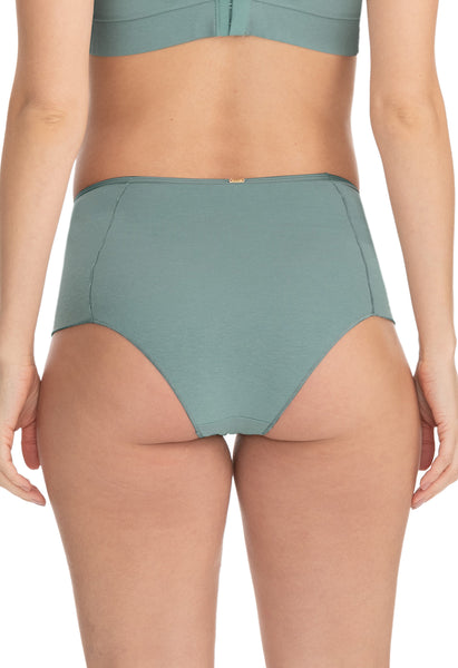 Calcinha Pós-Parto Tanga Cintura Média Menta
