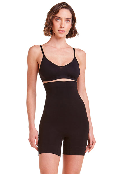 Shorts Modelador Cintura Alta Emana Preto