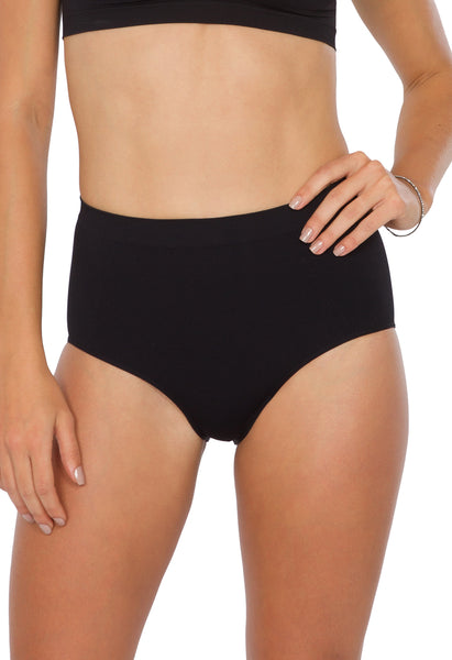 Calcinha Modeladora Cintura Alta Preto