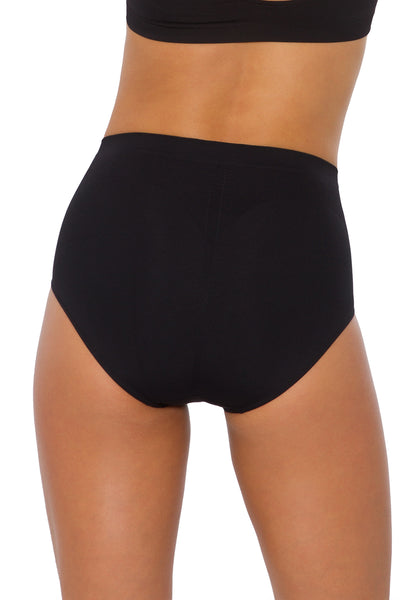 Calcinha Modeladora Cintura Alta Preto