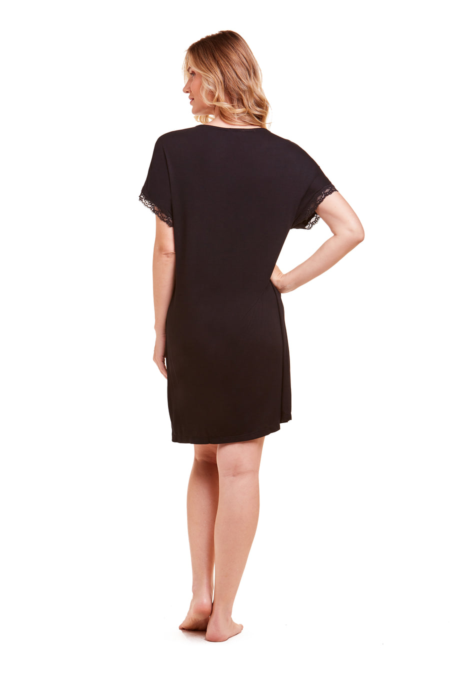 Camisola Manga Maternity Comfy Black