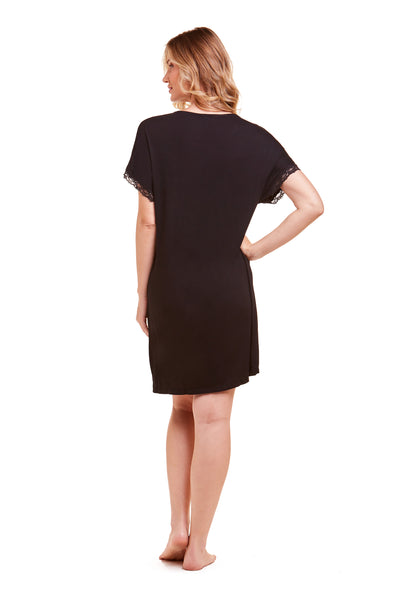Camisola Manga Maternity Comfy Black