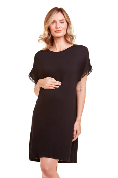 Camisola Manga Maternity Comfy Black