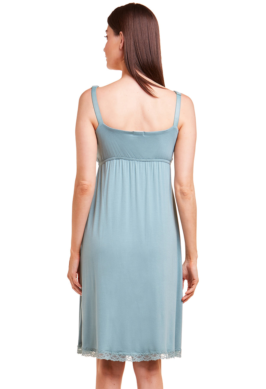 Camisola Amamentação Viscose Menta