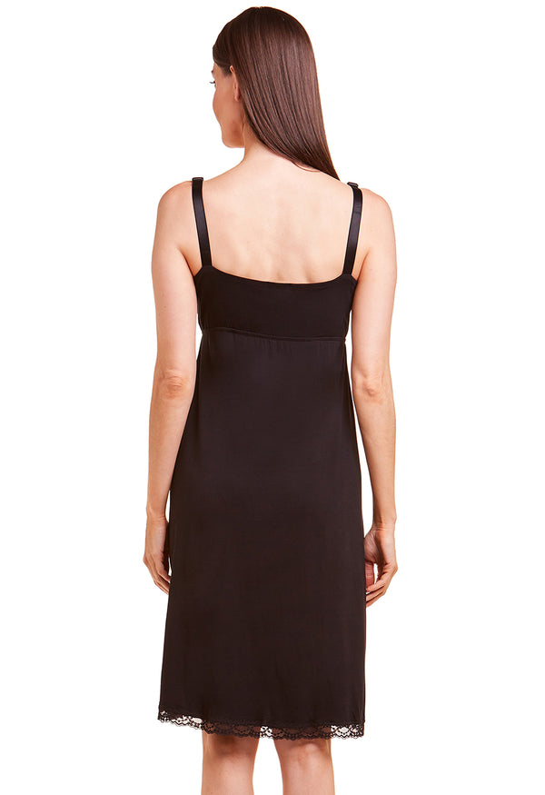 Camisola Amamentação Viscose Black