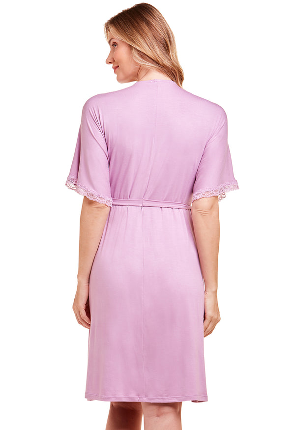 Robe Gestante Viscose Marshmallow