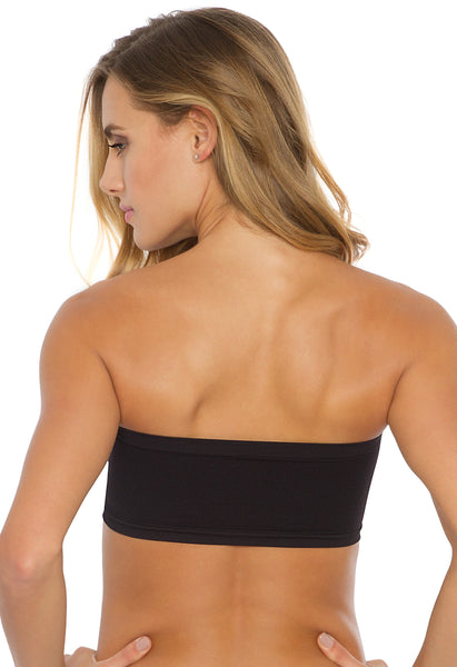 Top Faixa Sustentação Sem Bojo Preto