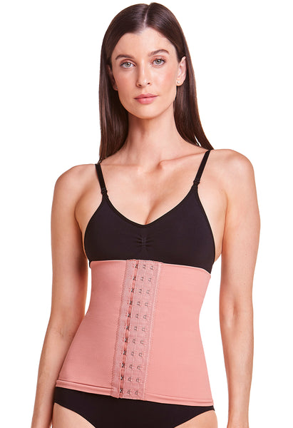Corset Modelador Com Barbatana Tecido Duplo Bronzer