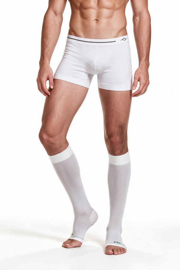 Meia Antitrombo 3/4 - 18-23 mmHg Branco