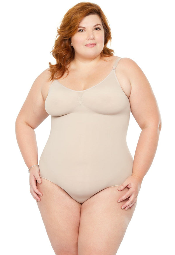 Body Modelador Sem Bojo Afina Cintura Base