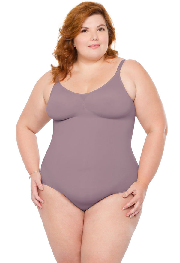 Body Modelador Sem Bojo Afina Cintura Lilac