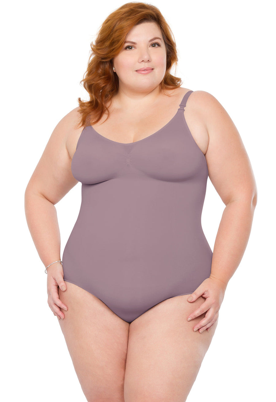 Body Modelador Sem Bojo Afina Cintura Lilac