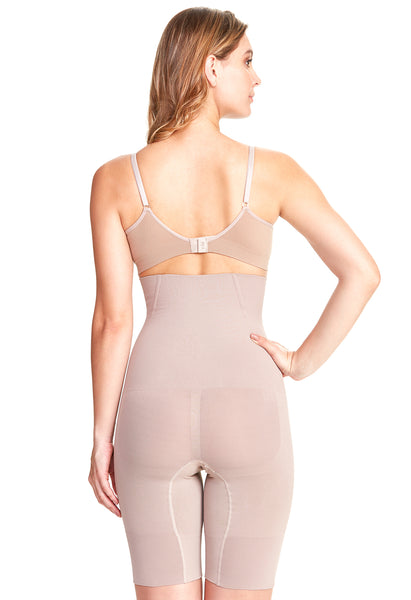 Bermuda Modeladora Abdominal Com Barbatana Blush