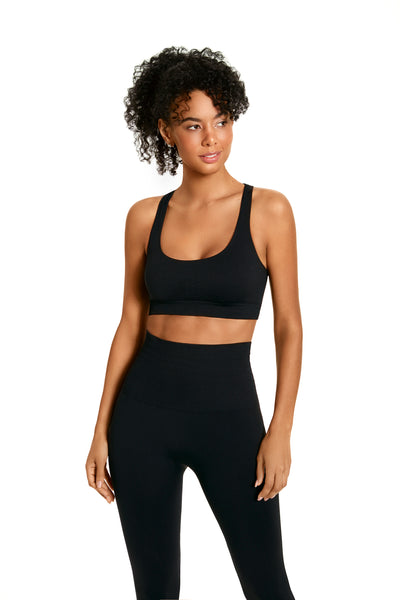 Top Fitness Basico Nadador Preto