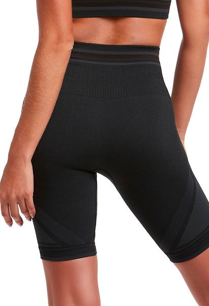 Bermuda Fitness Stripes Verde Militar