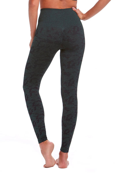 Legging Fitness Camuflada Verde Militar