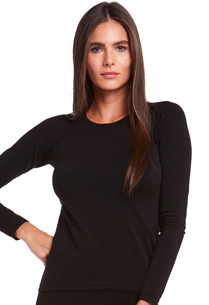 Camiseta Térmica Manga Longa Preto