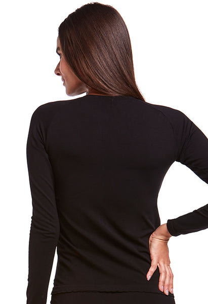 Camiseta Térmica Manga Longa Preto