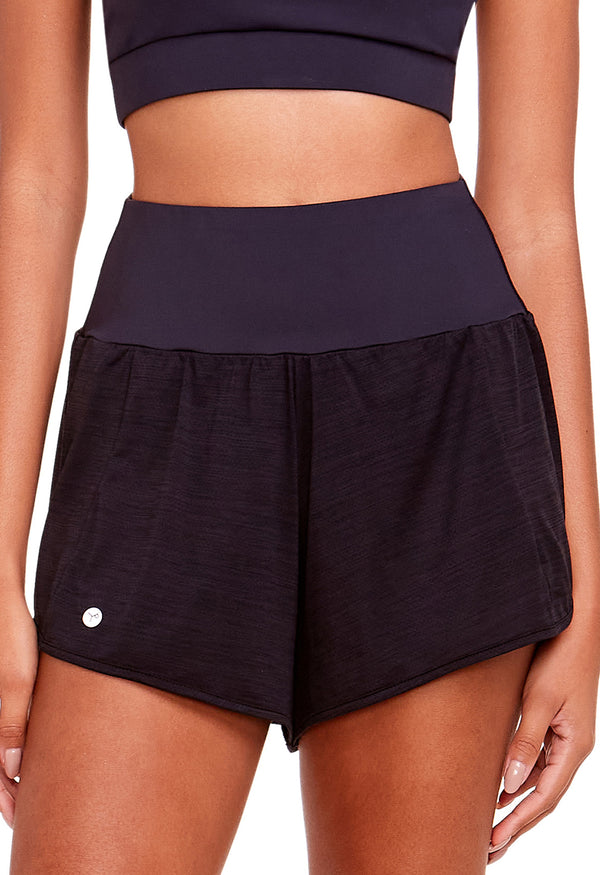 Shorts Fitness Com Bolso Interno Preto