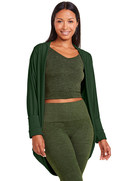 Kimono Overtop Fitness Yoga Oliva