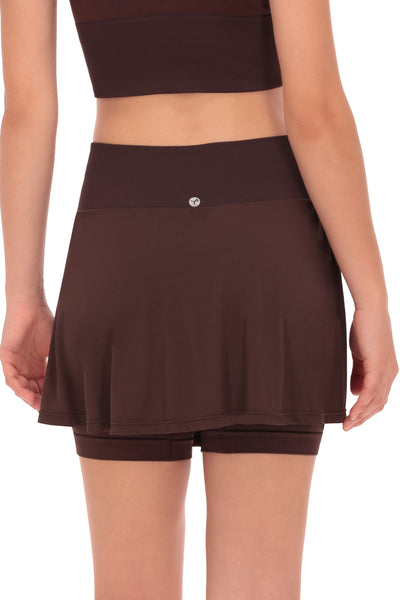 Shorts Saia Fitness Beach Tennis Marrom
