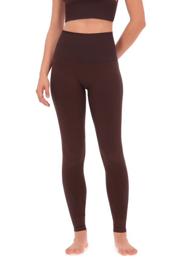 Legging Fitness Beach Tênis Marrom