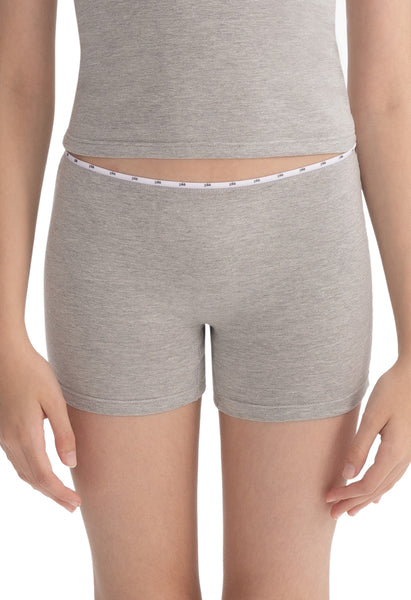 Calcinha Infantil Boxer Algodão Mescla