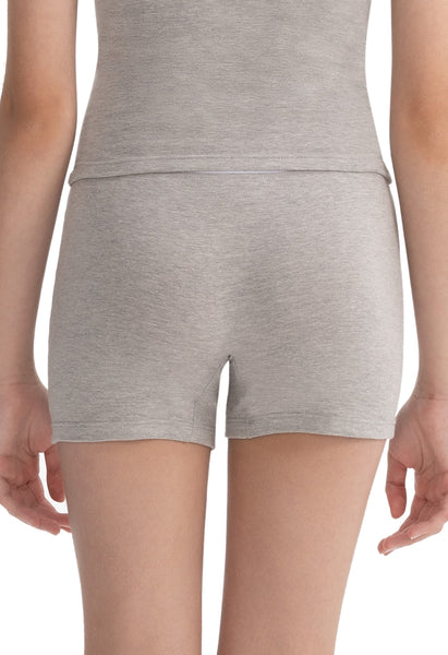 Calcinha Infantil Boxer Algodão Mescla