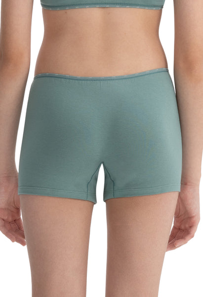 Calcinha Infantil Boxer Algodão Menta