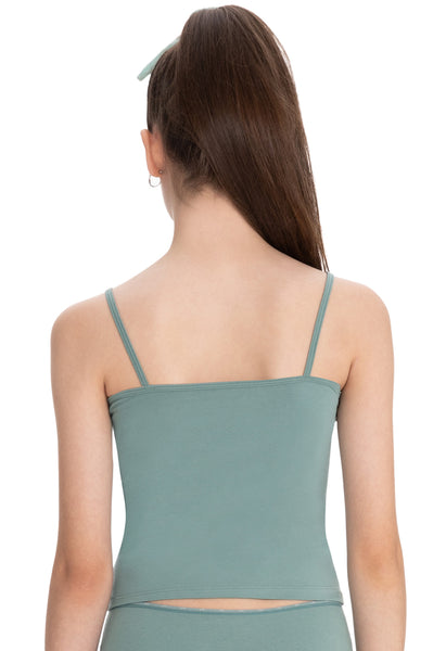 Camiseta Infantil Algodão Sem Bojo Menta