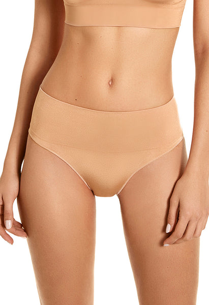 Calcinha Modeladora Tanga Leve Compressão Matte
