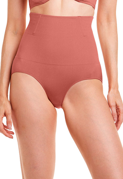 Calcinha Modeladora Leve Compressão Abdominal Com Barbatana Bronzer