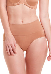 Calcinha Modeladora Cintura Alta Biquíni Afina Cintura Matte