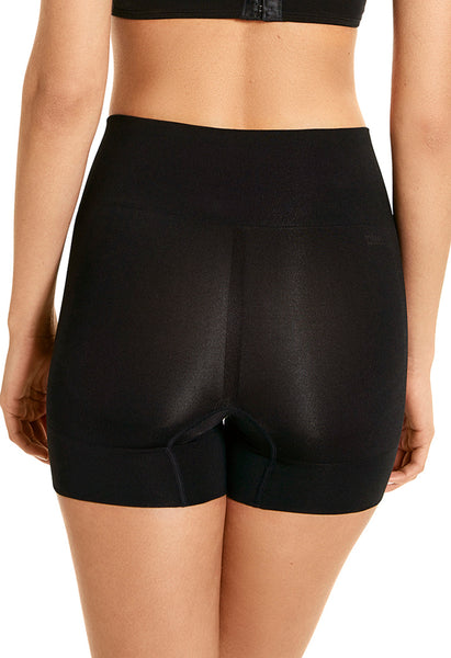 Shorts Modelador Leve Compressão Cintura Alta Black