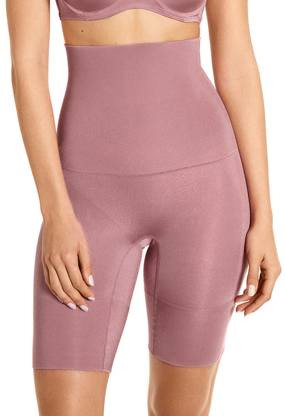 Bermuda Modeladora Leve Compressão Abdominal Com Barbatana Gloss