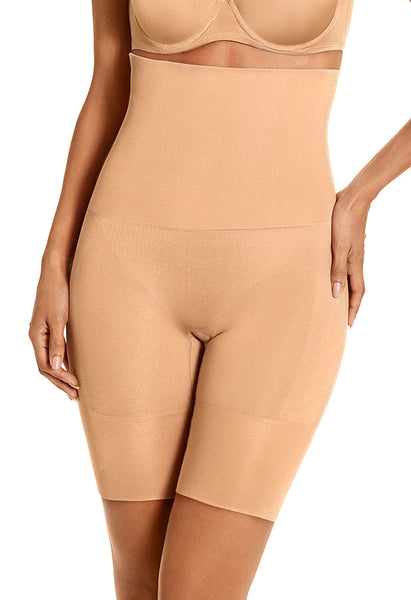 Bermuda Modeladora Leve Compressão Abdominal Com Barbatana Matte