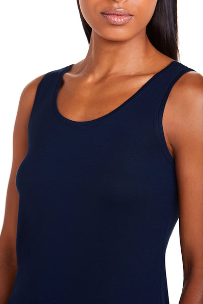 Pijama Curto Regata Viscose Marinho