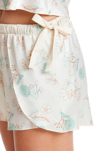 Shorts Dreams Transpassado Estampa Alho