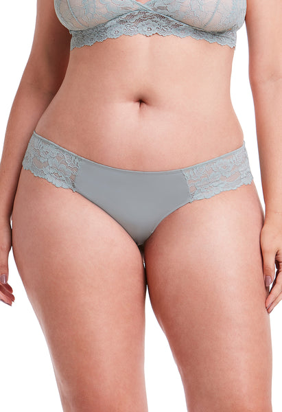 Calcinha Biquíni Com Renda Self Fresh Mint